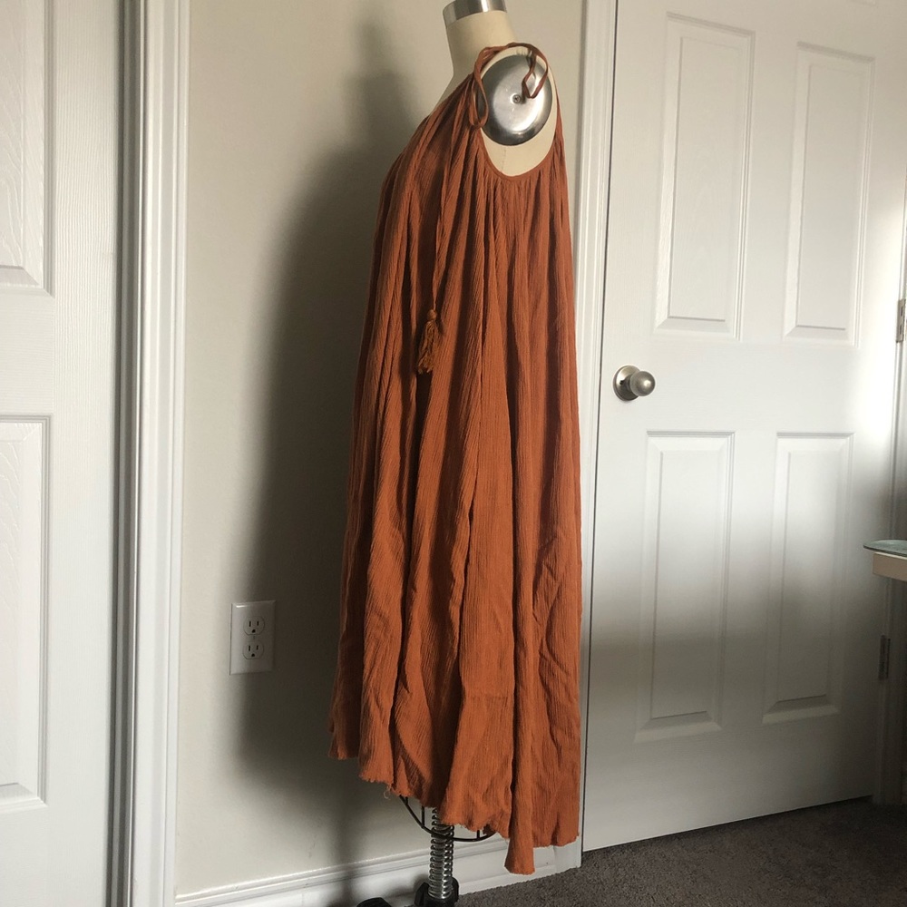 Free People Burnt Orange Dress XS